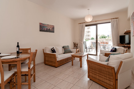 Lounge / Dining Area with Sofa Bed